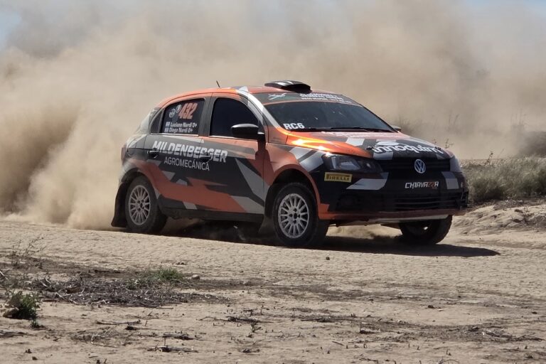 LOS HERMANOS NARDI SE CONSAGRARON CAMPEONES EN LA RC6 DEL RALLY DE LAGUNA LARGA