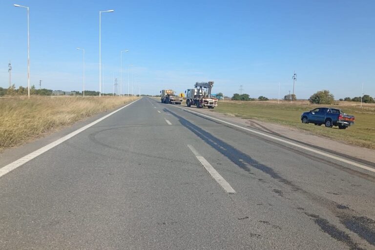 LIBERACIÓN TOTAL DEL TRÁNSITO EN LA AUTOPISTA A LA ALTURA DE PILAR