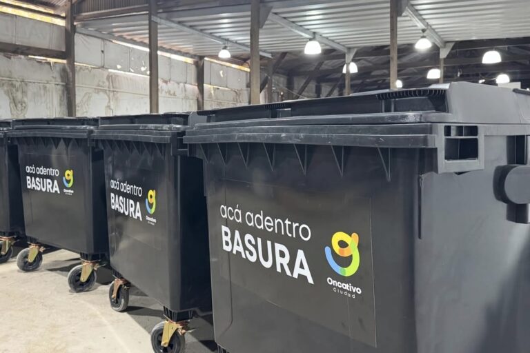 ONCATIVO INCORPORA 50 NUEVOS CONTENEDORES PARA UNA CIUDAD MÁS LIMPIA