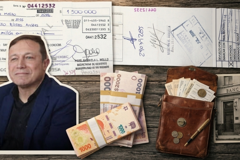 RÍO SEGUNDO: CONTINÚA LA OLA DE CHEQUES SIN FONDOS EN JULIO