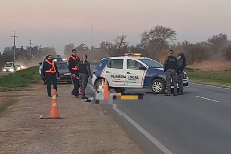 UN PEATÓN FALLECIÓ TRAS SER EMBESTIDO POR UN CAMIÓN CERCA DE VILLA DEL ROSARIO